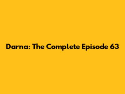 Darna: The Complete Episode 63
