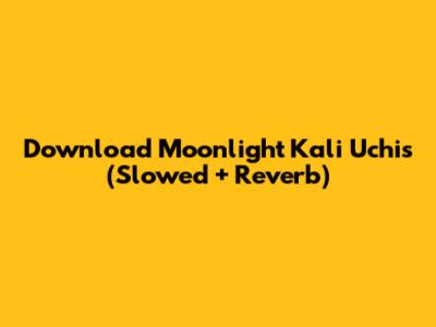 Download Moonlight Kali Uchis (Slowed + Reverb)