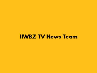 IIWBZ TV News Team