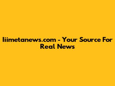 Iiimetanews.com - Your Source For Real News