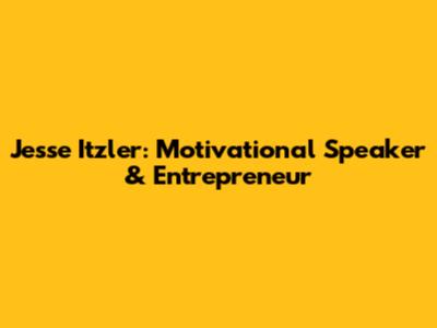 Jesse Itzler: Motivational Speaker & Entrepreneur
