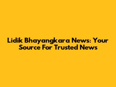 Lidik Bhayangkara News: Your Source For Trusted News
