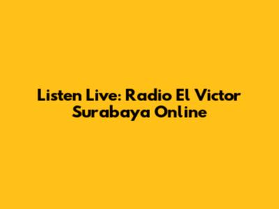 Listen Live: Radio El Victor Surabaya Online