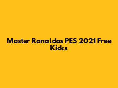 Master Ronaldo's PES 2021 Free Kicks