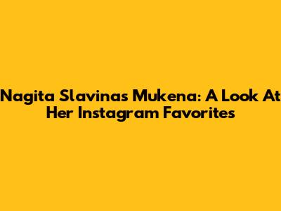 Nagita Slavina's Mukena: A Look At Her Instagram Favorites