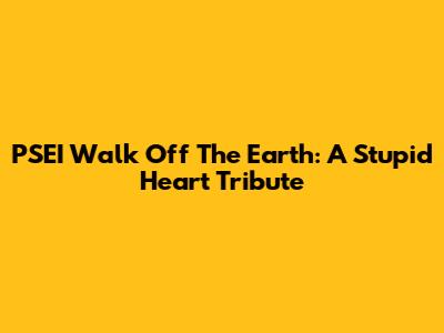 PSEI Walk Off The Earth: A "Stupid Heart" Tribute