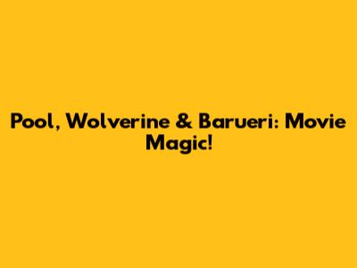 Pool, Wolverine & Barueri: Movie Magic!