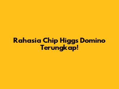 Rahasia Chip Higgs Domino Terungkap!