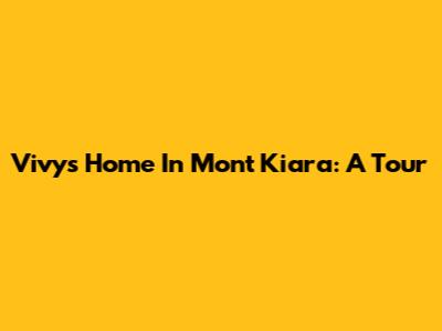 Vivy's Home In Mont Kiara: A Tour