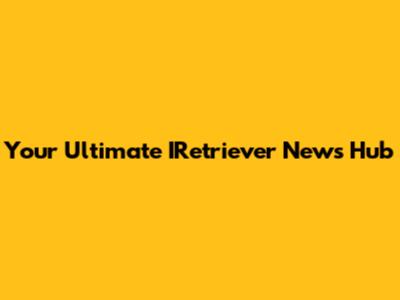 Your Ultimate IRetriever News Hub